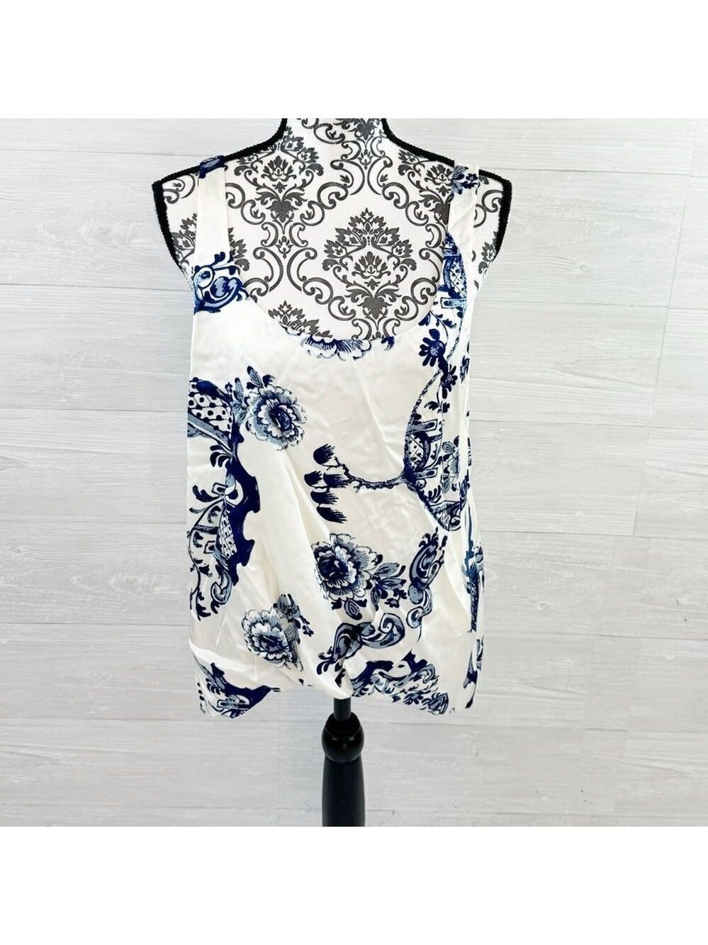 Elizabeth and James Intermix Canton Kim Floral Silk Shift Tank Top